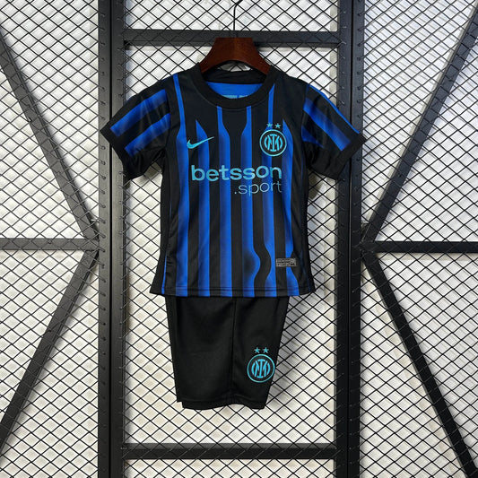 Inter 2025 Home Jersey Kids
