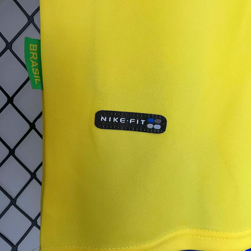 Brazil 1998 Home Jersey Kids