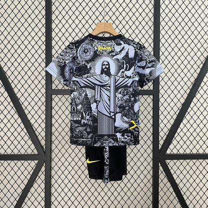 Brazil Jesus 2024 Special Jersey Kids