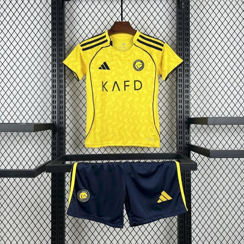 Al-Nassr 2025 Home Jersey Kids