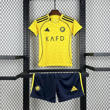 Al-Nassr 2025 Home Jersey Kids