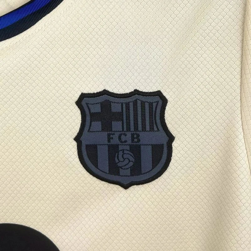 Barca 2025 Away Jersey Kids