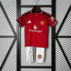 Man United 2025 Home Jersey Kids