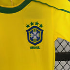 Brazil 1998 Home Jersey Kids