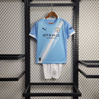 Man City 2025 Home Jersey Kids