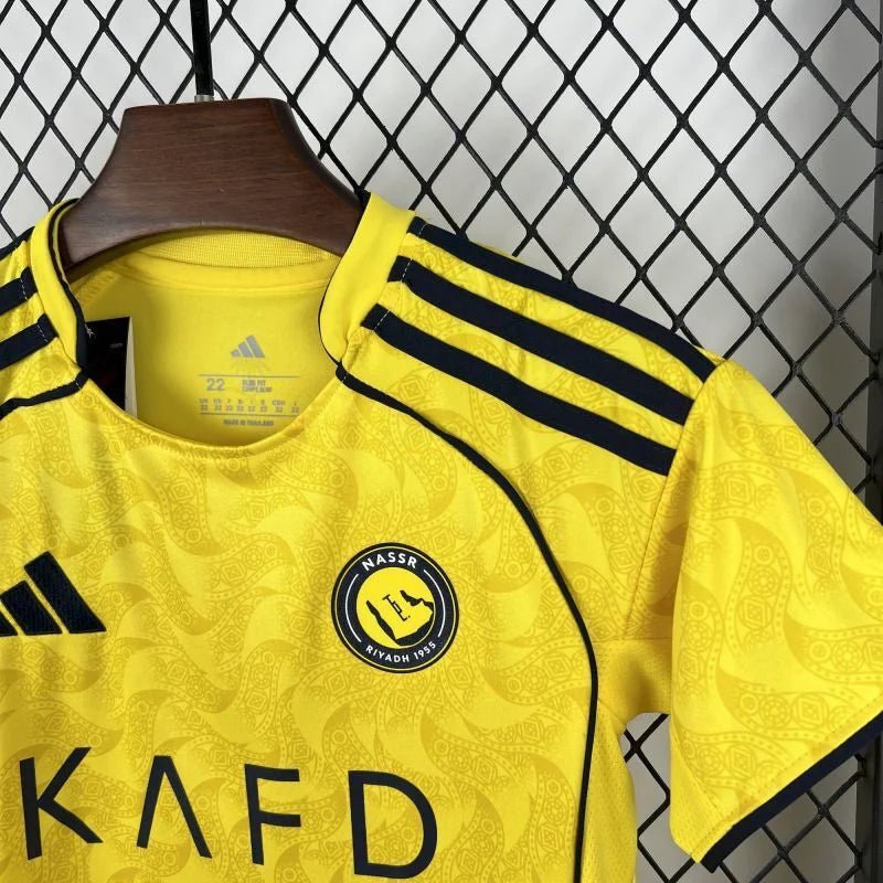 Al-Nassr 2025 Home Jersey Kids