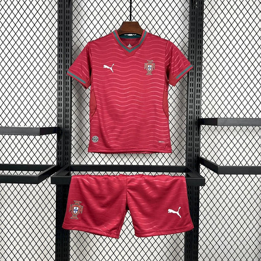 Portugal 2026 World Cup Home Jersey Kids
