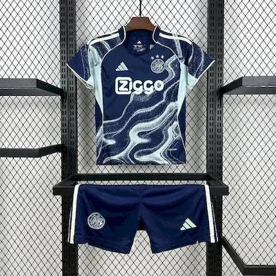 Ajax 2025 Away Jersey Kids