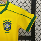 Brazil 1998 Home Jersey Kids