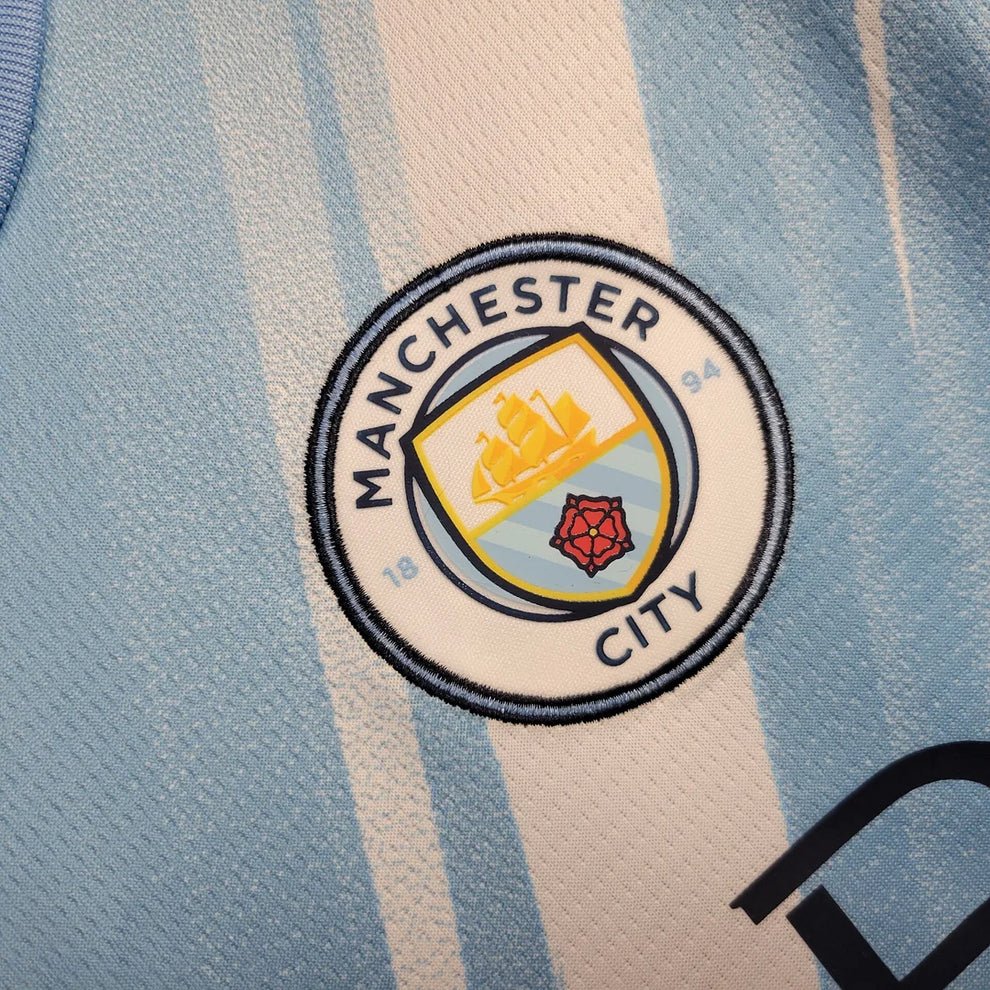 Man City 2025 Home Jersey Kids
