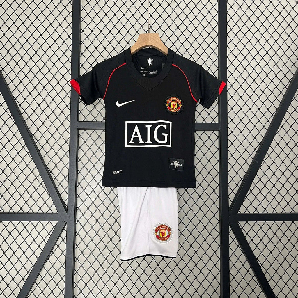 Man United 2007 Away Jersey Kids