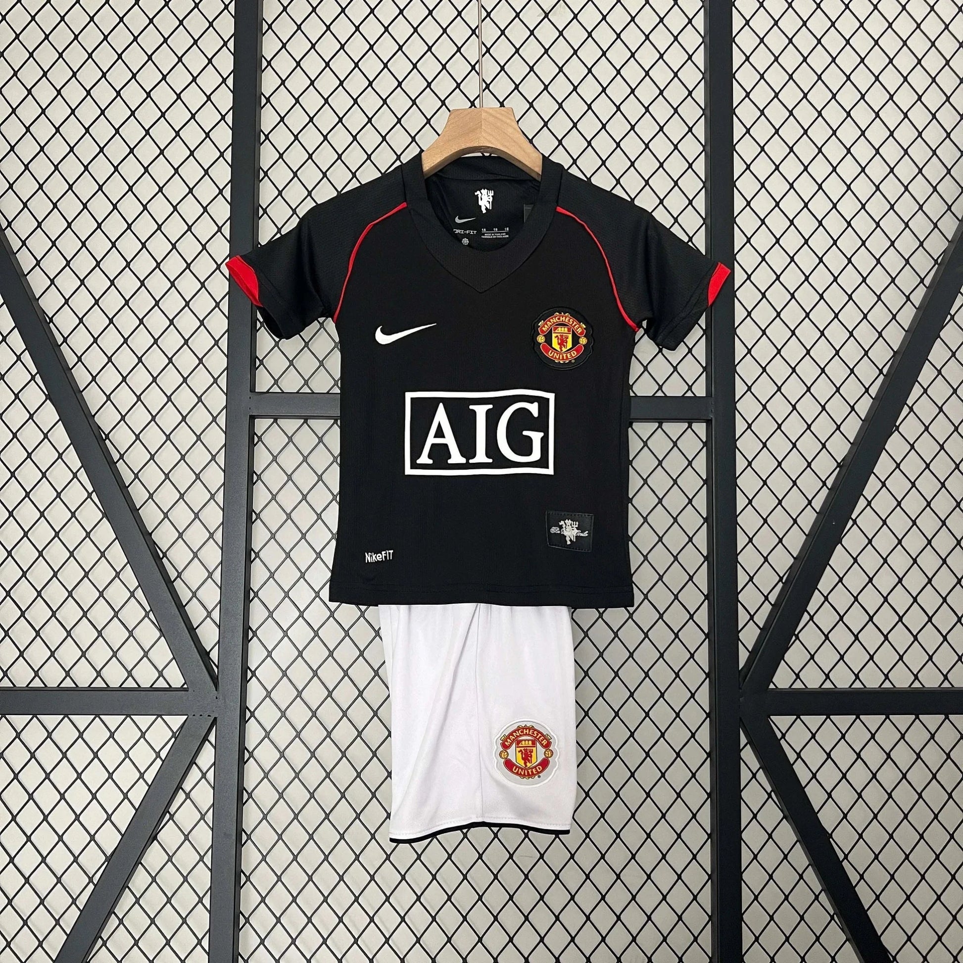 Man United 2007 Away Jersey Kids
