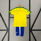 Brazil 1998 Home Jersey Kids