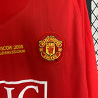 Manchester United 07/08 Heimtrikot Langarm