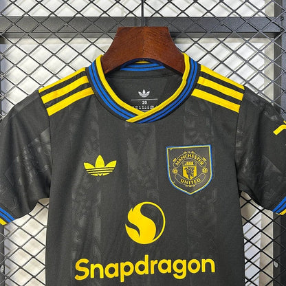 Man United 2025 Third Jersey Kids