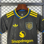 Man United 2025 Third Jersey Kids