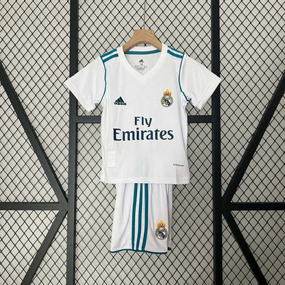 Real Madrid 2017 Home Jersey Kids