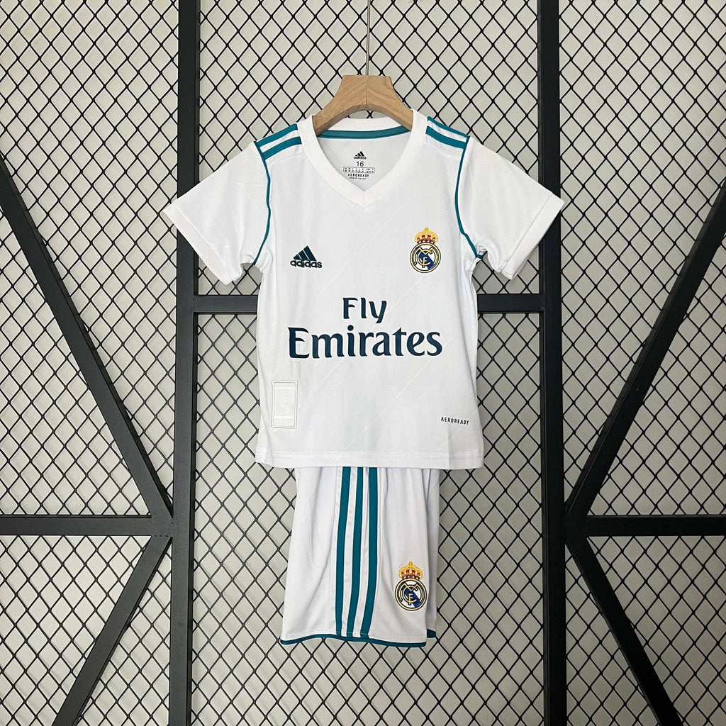 Real Madrid 2017 Home Jersey Kids