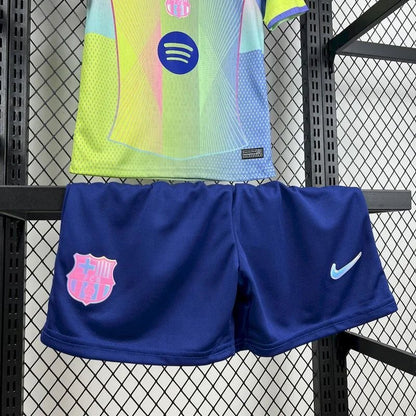 Barca 2025 Pink & Lilac Special Jersey Kids