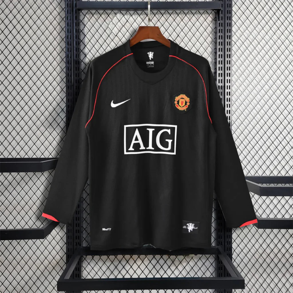 Manchester United Auswärts Langarm 07/08