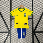 Brazil 1998 Home Jersey Kids