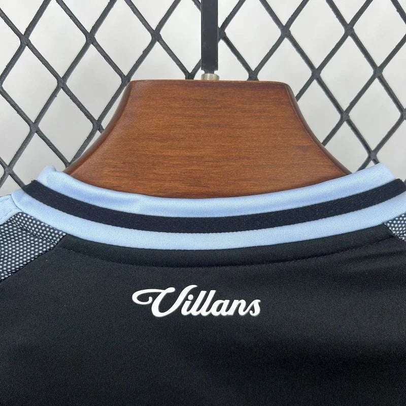 Aston Villa 2025 Away Jersey Kids