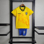 Brazil 1994 Home Jersey Kids