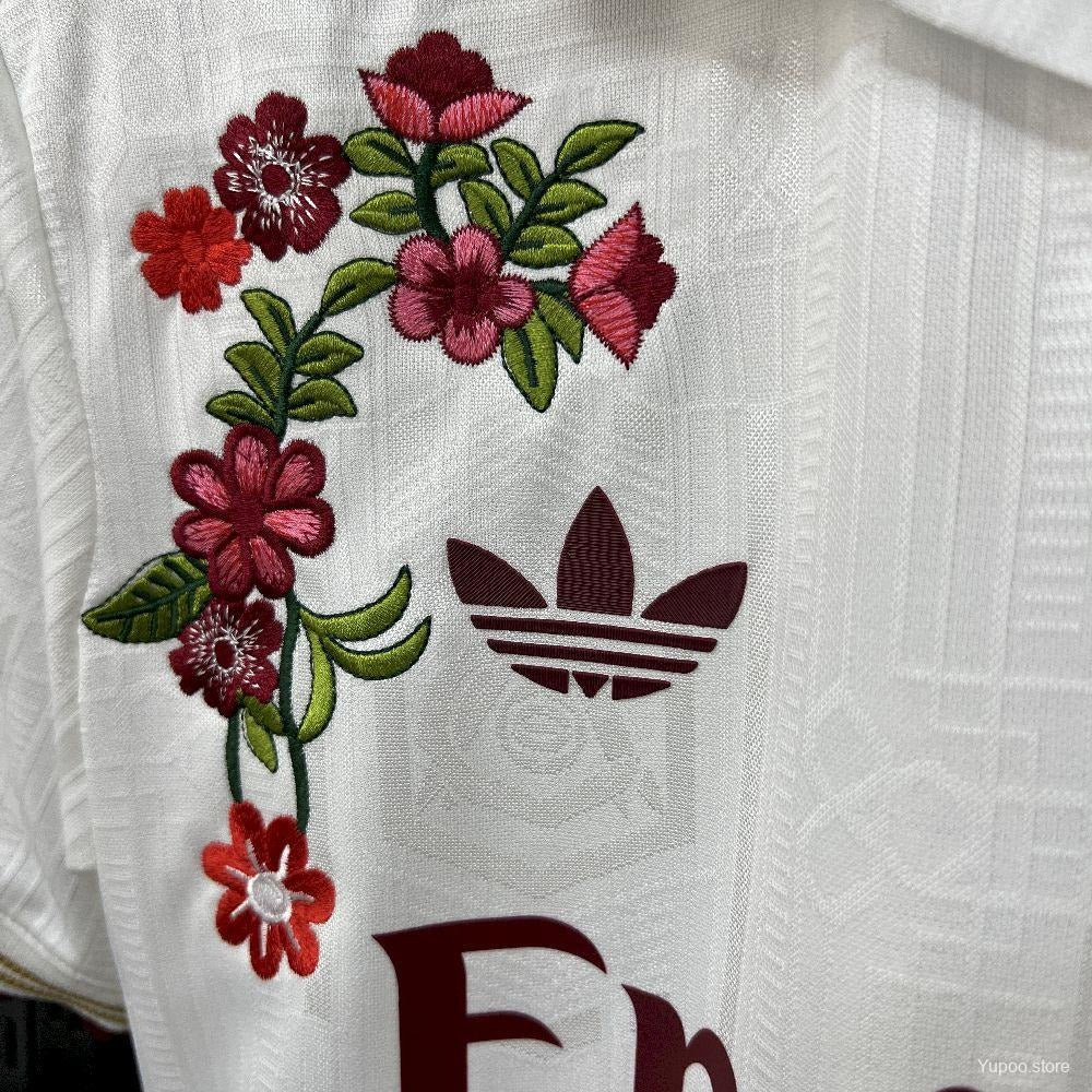 Arsenal Drittes Trikot Gestickte Blumen 2025/26