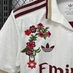 Arsenal Drittes Trikot Gestickte Blumen 2025/26