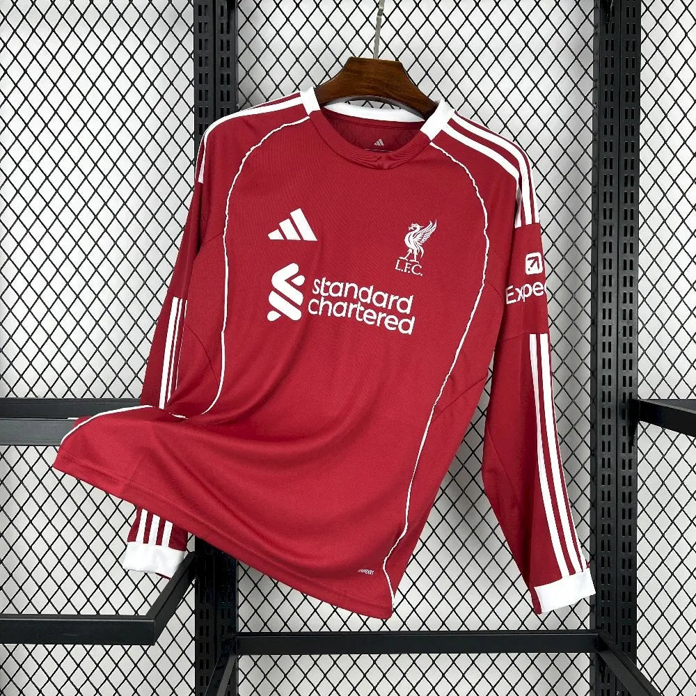 Liverpool Heimtrikot Langarm 2025/26