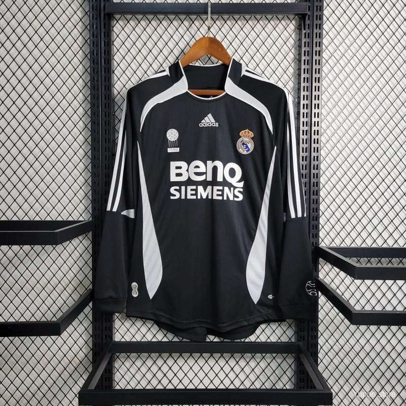 Real Madrid Auswärtstrikot Langarm 06/07