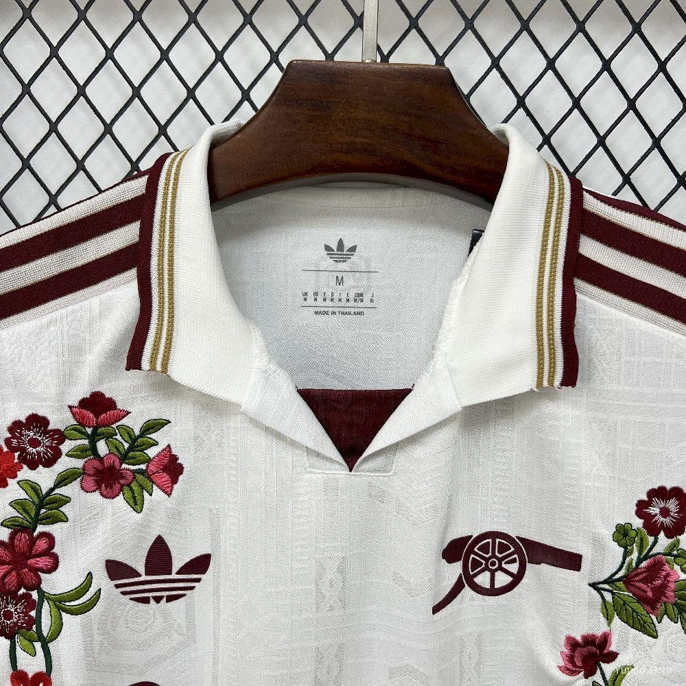 Arsenal Drittes Trikot Gestickte Blumen 2025/26