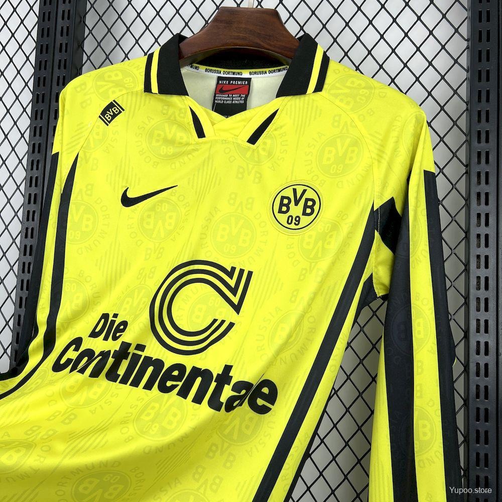 Borussia Dortmund Heim Langarm 1996/97