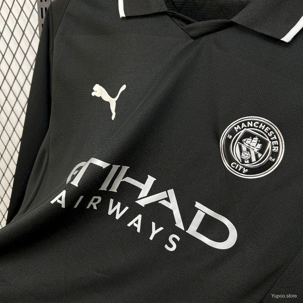Manchester City Auswärts Langarm 2025/26