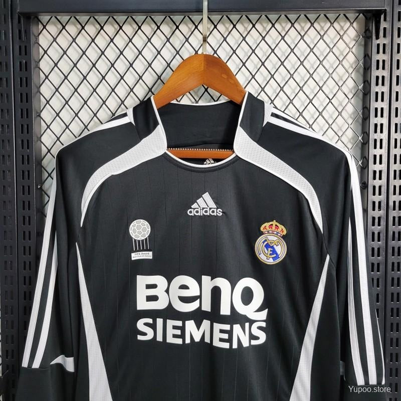 Real Madrid Auswärtstrikot Langarm 06/07