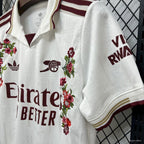 Arsenal Drittes Trikot Gestickte Blumen 2025/26