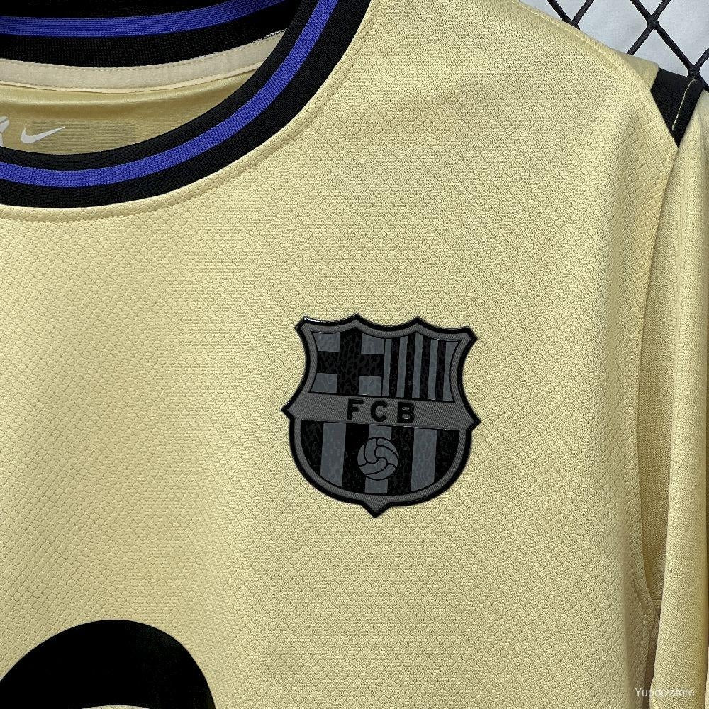Barcelona Auswärts Langarm 2025/26