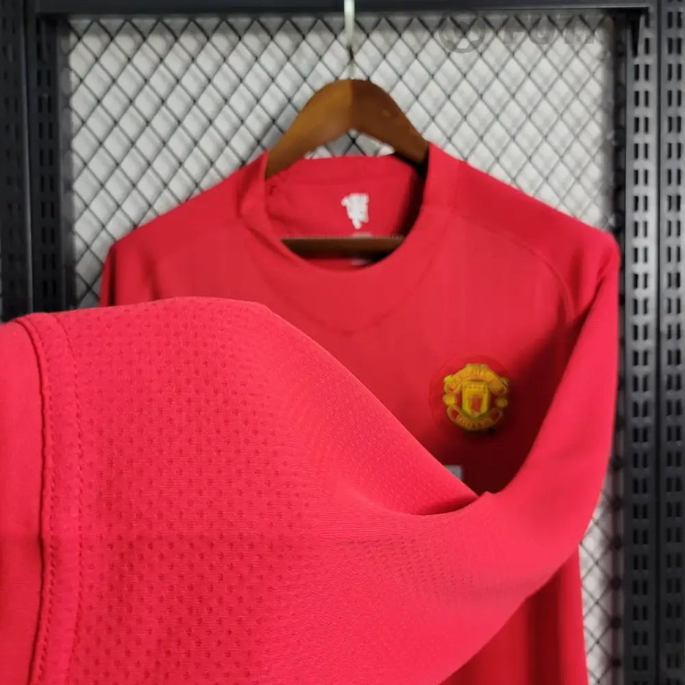 Manchester United 07/08 Heimtrikot Langarm