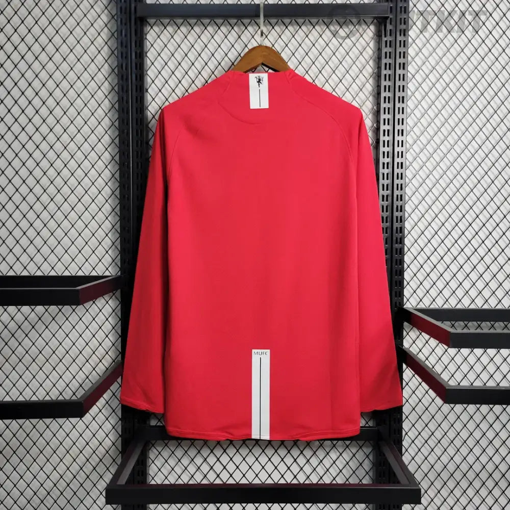 Manchester United 07/08 Heimtrikot Langarm