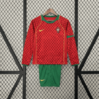 Portugal 2004 Home L/S Jersey Kids