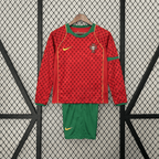 Portugal 2004 Home L/S Jersey Kids
