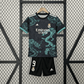 Real Madrid 2025 Chinese Dragon Emerald Special Jersey Kids