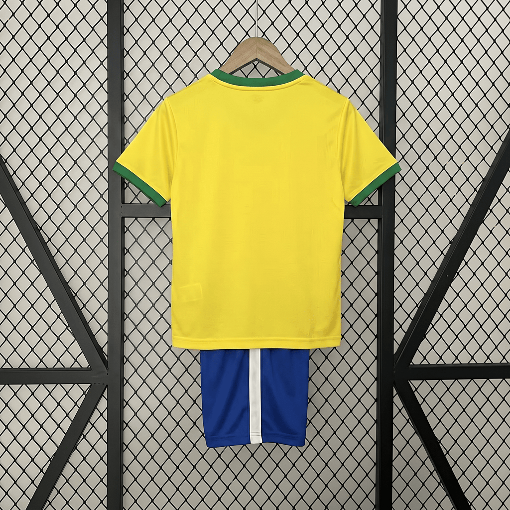 Brazil 1970 Home Jersey Kids