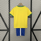 Brazil 1970 Home Jersey Kids