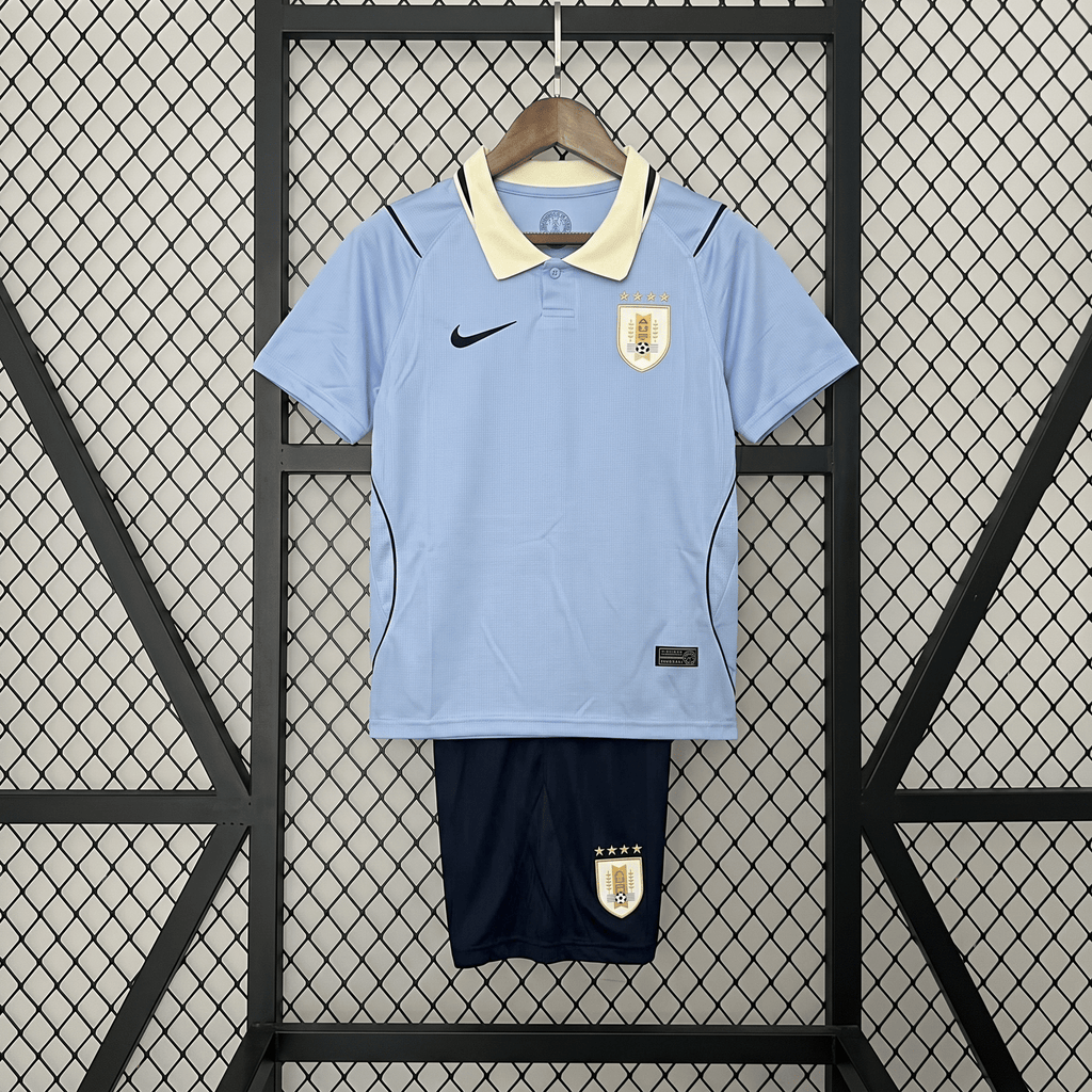 Uruguay 2026 World Cup Home Jersey Kids