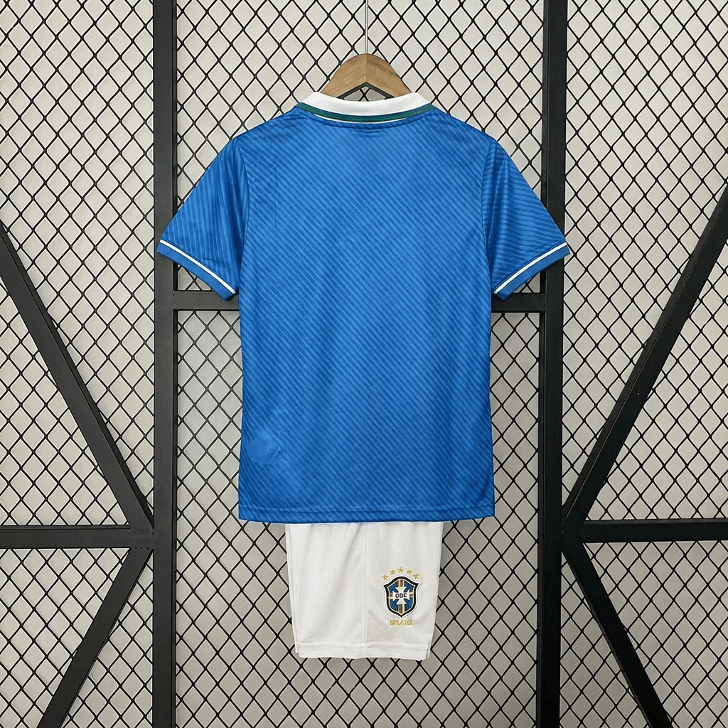 Brazil 1996 Away Jersey Kids
