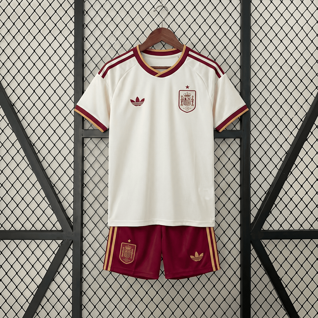 Spain 2026 World Cup Away Jersey Kids