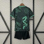 Real Madrid 2025 Chinese Dragon Emerald Special Jersey Kids