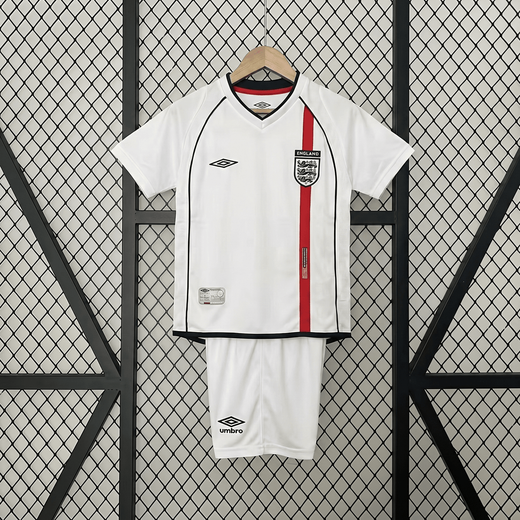 England 2002 Home Jersey Kids