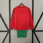 Portugal 2004 Home L/S Jersey Kids